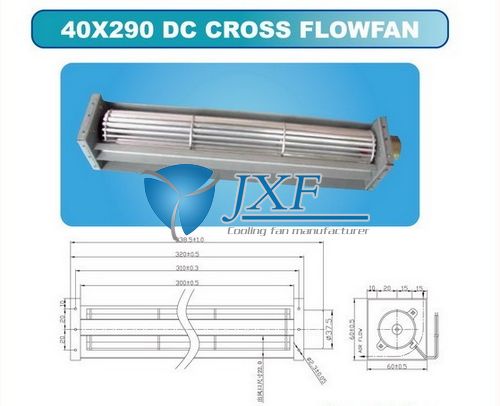 亚洲一区二区三区国产 横流散热风扇JXF40x290 DC